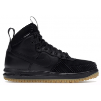 Кроссовки Nike Lunar Force 1 Duckboot Black Brown с мехом