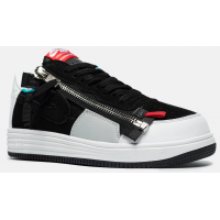 Кроссовки Acronym x Nike Lunar Force 1 SP Zip Grey Black
