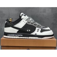 Кроссовки Nike Dunk Low x Chrome Heart Black