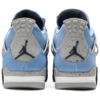 Nike Air Jordan 4 Retro University Blue с мехом