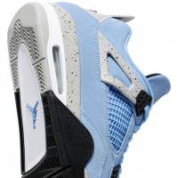 Nike Air Jordan 4 Retro University Blue с мехом