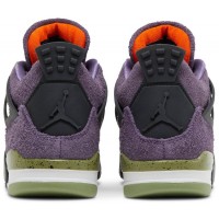 Кроссовки Nike Air Jordan 4 Retro Canyon Purple с мехом