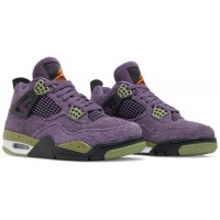 Кроссовки Nike Air Jordan 4 Retro Canyon Purple с мехом