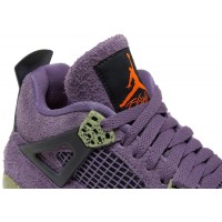 Кроссовки Nike Air Jordan 4 Retro Canyon Purple с мехом