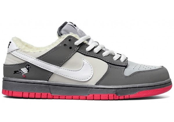 Кроссовки Nike SB Dunk Low Pro NYC Pigeon с мехом