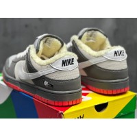 Кроссовки Nike SB Dunk Low Pro NYC Pigeon с мехом