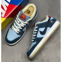 Кроссовки Nike Air Force 1 SB Dunk Mid x Why So Sad зимние