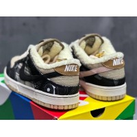 Nike Air Force 1 SB Dunk Low Travis Scott с мехом