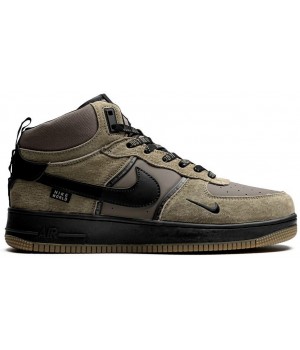 Кроссовки Nike Air Force 1 Mid Winter (-32°C) Olive Brown Black