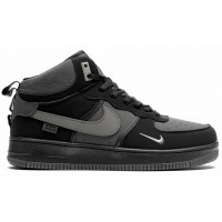 Кроссовки Nike Air Force 1 Mid Winter (-32°C) Grey Black