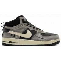 Кроссовки Nike Air Force 1 Mid Winter (-32°C) Grey Beige Black