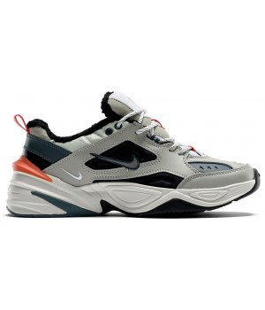 Кроссовки Nike M2k Tekno Light Bone Turf Orange зимние