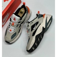 Кроссовки Nike M2k Tekno Light Bone Turf Orange зимние