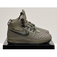 Кроссовки Nike Lunar Force 1 Duckboot 17 Medium Olive с мехом