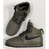 Кроссовки Nike Lunar Force 1 Duckboot 17 Medium Olive с мехом