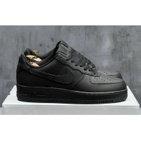 Nike Air Force 1 Low Triple Black утепленные
