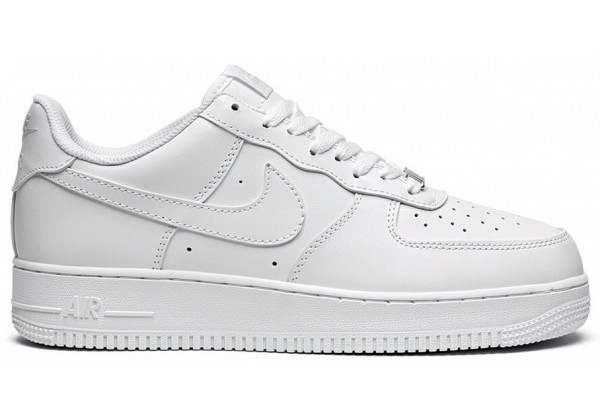 Кроссовки Nike Air Force 1 Low Triple White утепленные