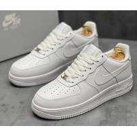 Кроссовки Nike Air Force 1 Low Triple White утепленные