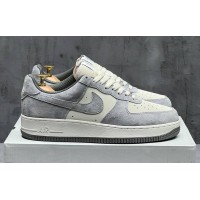 Кроссовки Nike Air Force 1 Low Panther Grey утепленные