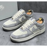 Кроссовки Nike Air Force 1 Low Panther Grey утепленные