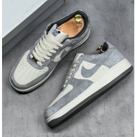 Кроссовки Nike Air Force 1 Low Panther Grey утепленные