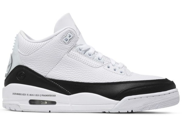 Fragment Design x Nike Air Jordan 3 Retro SP White