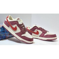 Кроссовки Nike Dunk Low Red White