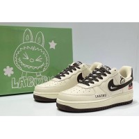 Nike Air Force 1 Low Pop Mart Labubu Cream Brown