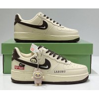 Nike Air Force 1 Low Pop Mart Labubu Cream Brown