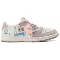 Nike Air Jordan 1 Low Travis Scott Labubu Powder Pink White