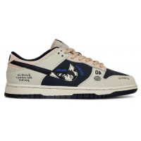 Nike SB Dunk Low x Stussy 40th Beige Black
