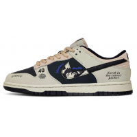 Nike SB Dunk Low x Stussy 40th Beige Black