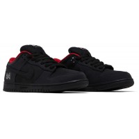 Supreme x Nike SB Dunk Low Black Red