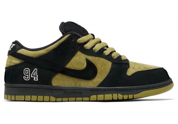 Supreme x Nike SB Dunk Low Camper Green