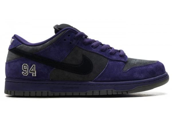 Supreme x Nike SB Dunk Low Ink Iron Grey
