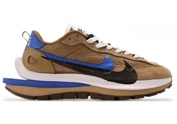 Nike x Sacai Vaporwaffle Brown Blue