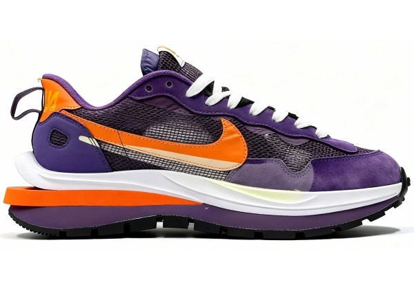 Nike x Sacai Vaporwaffle Purple Orange