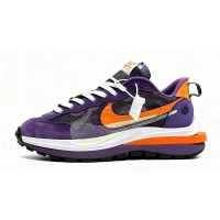 Nike x Sacai Vaporwaffle Purple Orange