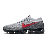 Nike Air VaporMax 2021 Flyknit Pure Platinum University Red