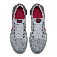 Nike Air VaporMax 2021 Flyknit Pure Platinum University Red