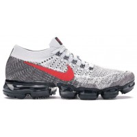 Nike Air VaporMax 2021 Flyknit Pure Platinum University Red
