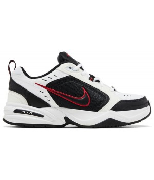 Nike Air Monarch 4 White Black Red