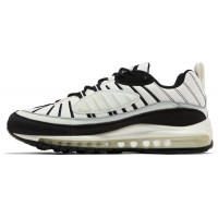 Кроссовки Nike Air Max 98 Sail Black Silver Кроссовки Nike Air Max 98 Sail Black Silver