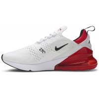 Кроссовки Nike Air Max 270 White Black University Red