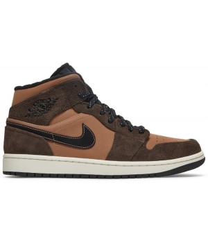 Nike Air Jordan 1 Mid SE Dark Chocolate