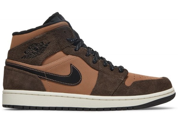 Nike Air Jordan 1 Mid SE Dark Chocolate