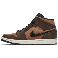 Nike Air Jordan 1 Mid SE Dark Chocolate
