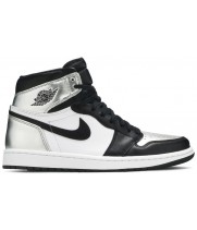 Кроссовки Nike Air Jordan 1 Retro High OG Silver Toe