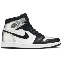 Кроссовки Nike Air Jordan 1 Retro High OG Silver Toe