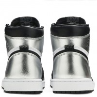 Кроссовки Nike Air Jordan 1 Retro High OG Silver Toe